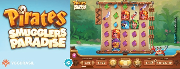 Yggdrasil Pirates Smugglers Paradise Slot Machine