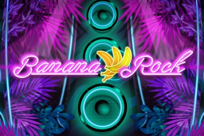 Banana Rock Mobile Slot Logo