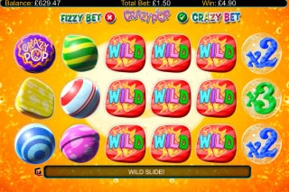 Crazy Pop Mobile Slot Bonus Game