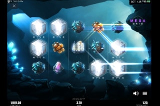 Crystal Rift Mobile Slot Mega Grid