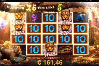 Dark Jungle Slot Free Spins Bonus