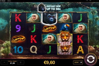 Dark Jungle Slot Instant Win Bonus