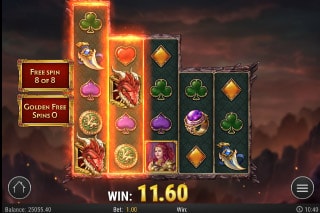 Dragon Maiden Mobile Slot Expanding Reels