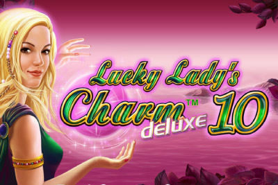 Lucky Lady's Charm Deluxe 10 Mobile Slot Logo