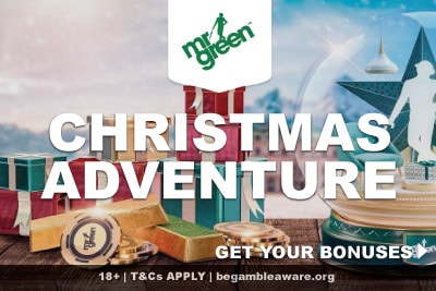 Mr Green Christmas Adventure Full of Casino Bonuses