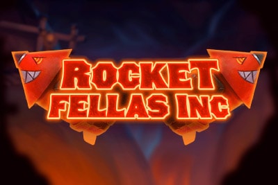 Rocket Fellas Inc Mobile Slot Logo
