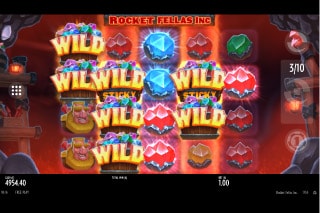 Rocket Fellas Inc Slot Wilds Win