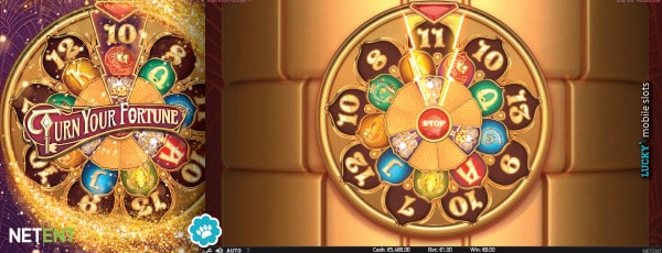 Turn Your Fortune Online Slot Fortune Wheel Preview