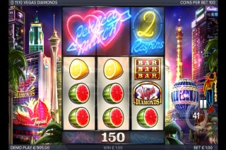 Vegas Diamonds Slot Respins Feature