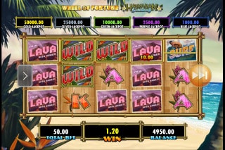Wheel of Fortune Hawaiian Getaway Mobile Slot Machine