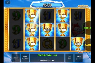 Arctic Race Mobile Slot Bonus Win