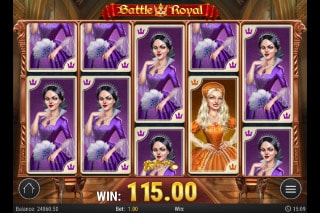 Battle Royal Mobile Slot Big Win