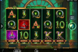Book of Oz Mobile Slot Machine