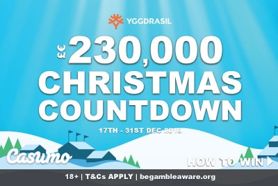 Win Your Share Of 230K In The Casumo Christmas Countdown Promotion