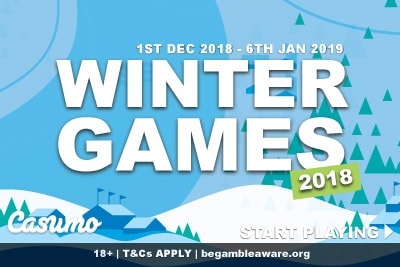 Start Playing In The Casumo Winter Games 2018