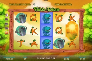 Fields of Fortune Slot Win
