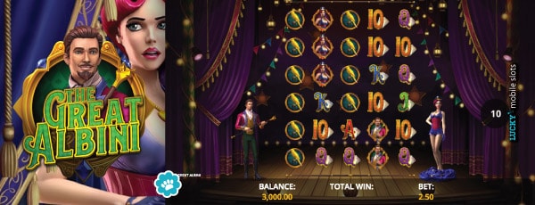 Foxium The Great Albini Slot Game