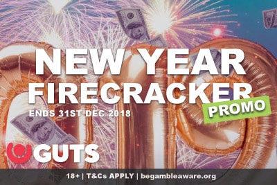 Guts Casino New Year Firecracker Promotion