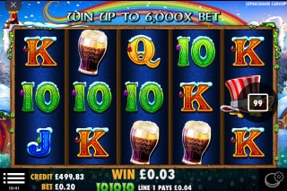 Leprechaun Carol Mobile Slot Machine