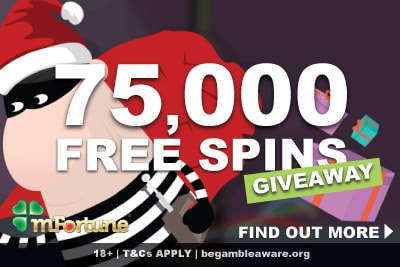 mFortune Free Spins Giveaway 2018