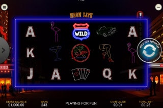 New Playtech Slot Neon Life Released