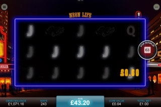 Neon Life Mobile Slot Big Win