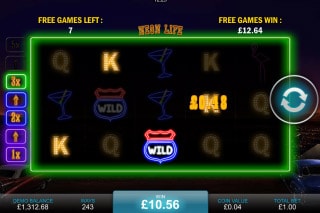 Neon Life Mobile Slot Free Spins