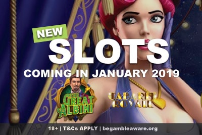 3 New Slots Coming In January 2019