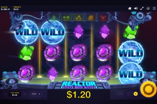 Reactor Mobile Slot Bonus Features