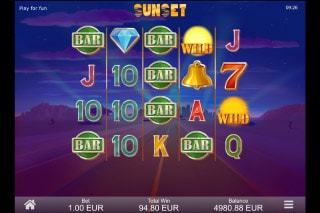 Sunset Mobile Slot Bonus