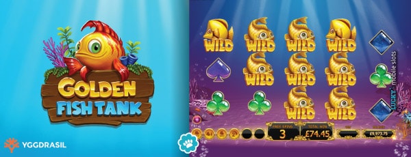 Yggdrasil Golden Fish Tank Slot Game Wilds