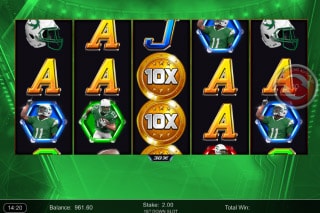 1st Down Mobile Slot Multipliers