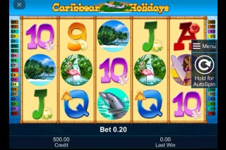 Caribbean Holidays Mobile Slot Game