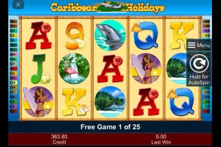 Caribbean Holidays Slot Free Spins