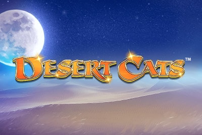 Desert Cats Slot Logo