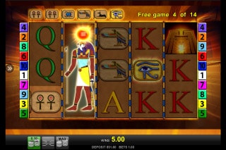 Eye of Horus Mobile Slot Free Spins
