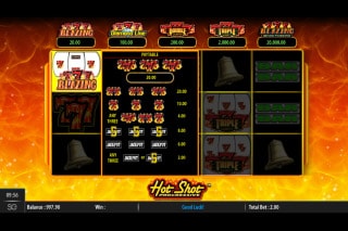 Hot Shot Progressive Slot Feature