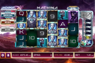 Machina Slot Jackpots