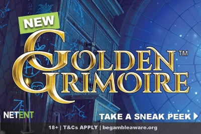 New NetEnt Golden Grimoire Mobile Slot Coming Soon