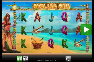 Sicilian Sun Mobile Slot Game