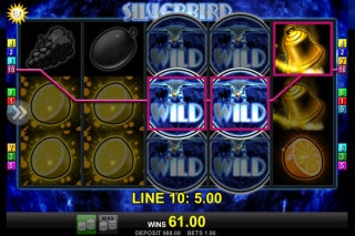 Silverbird Mobile Slot Expanding Wilds