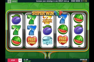 Super Win 7s Mobile Slot Game