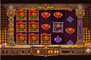 Trolls Bridge Slot Free Spins Bonus