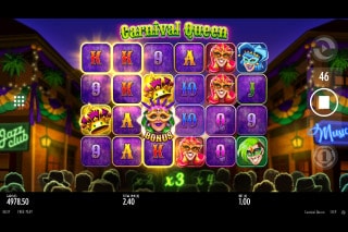 Carnival Queen Slot Multipliers