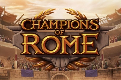 Champions Of Rome Mobile Slot Logo