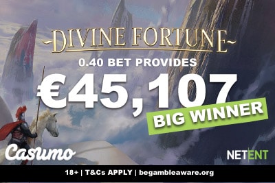 Divine Fortune Casino Jackpot Big Win