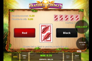 Feather Frenzy Slot Gamble Feature