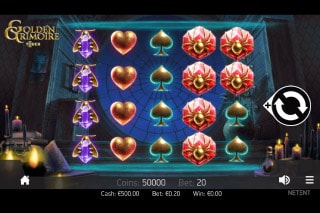 Golden Grimoire Mobile Slot Machine