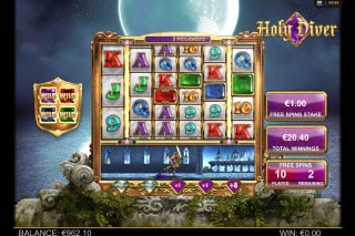 Holy Diver Slot Free Spins