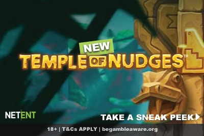 New NetEnt Temple of Nudges Mobile Slot Game